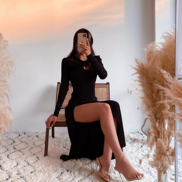 Zara Cut Out Dress - Picture 5 of 12